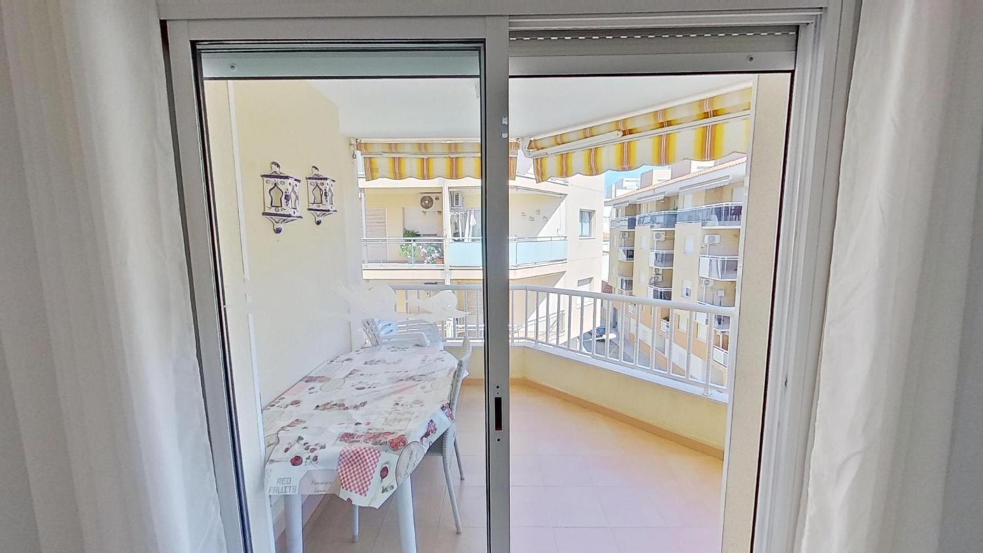 Apartamento Vistas Al Mar, Segunda Linea 3 Habitaciones Sant Carlos de la Ràpita Eksteriør bilde