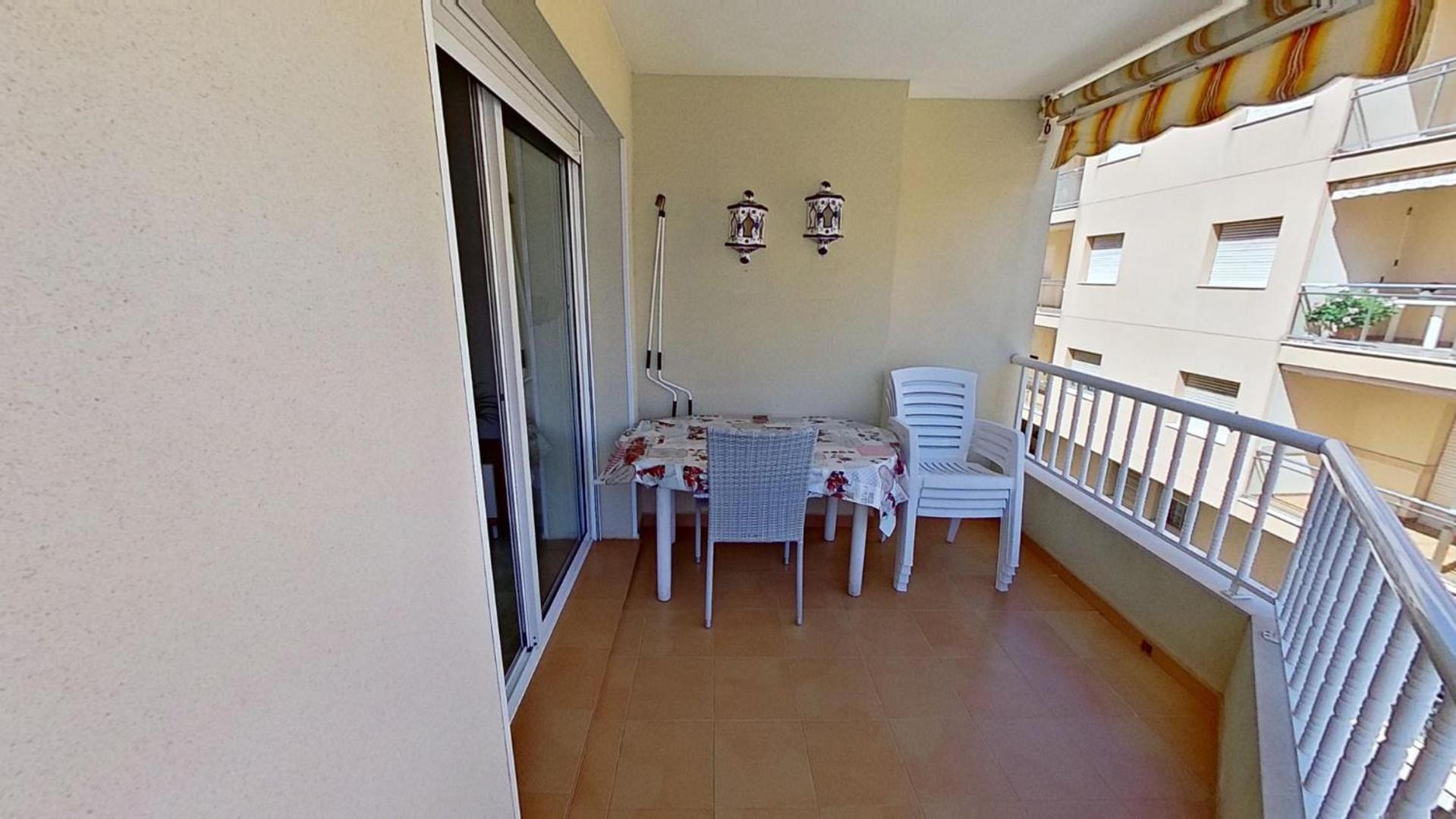 Apartamento Vistas Al Mar, Segunda Linea 3 Habitaciones Sant Carlos de la Ràpita Eksteriør bilde