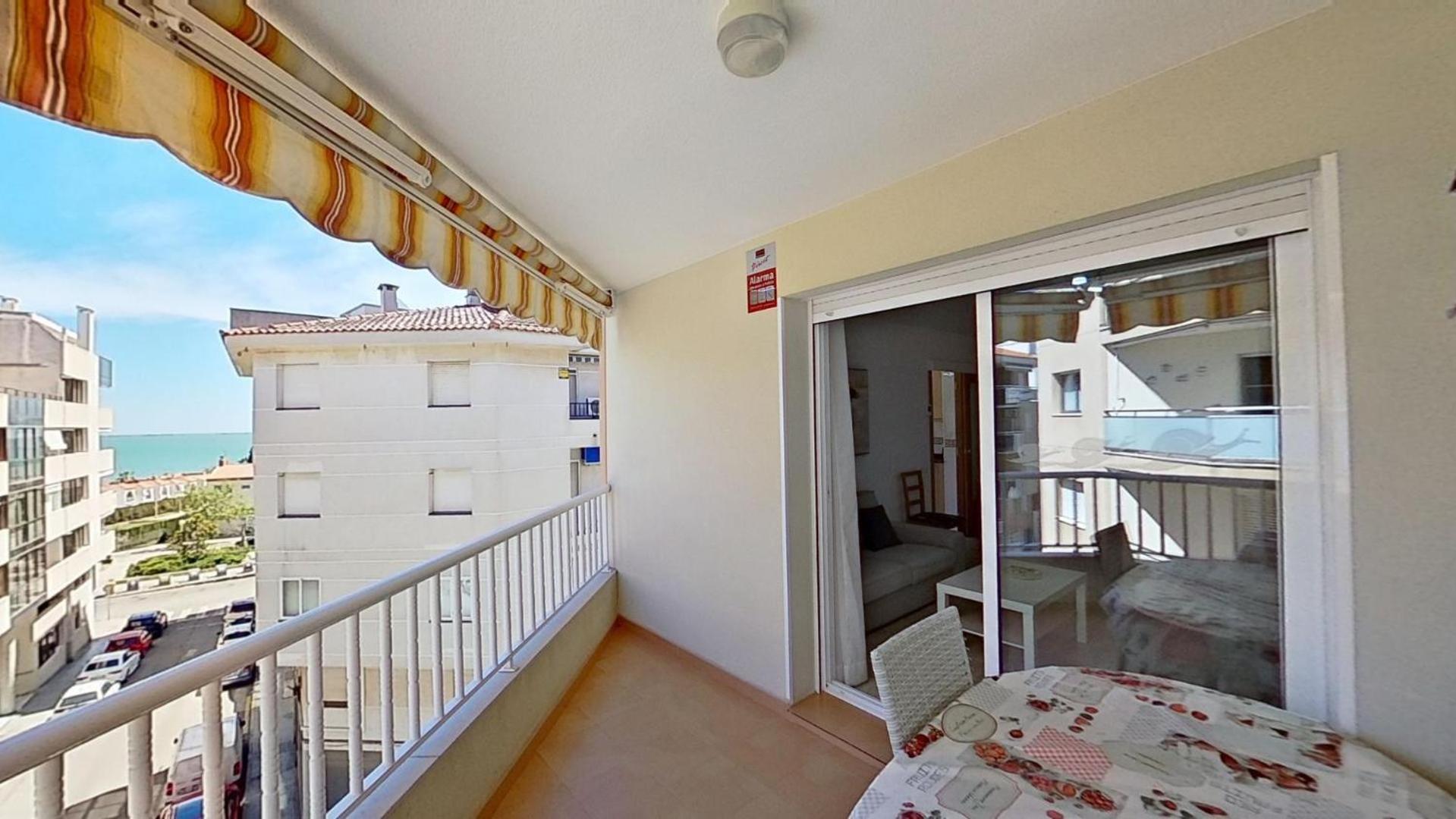 Apartamento Vistas Al Mar, Segunda Linea 3 Habitaciones Sant Carlos de la Ràpita Eksteriør bilde