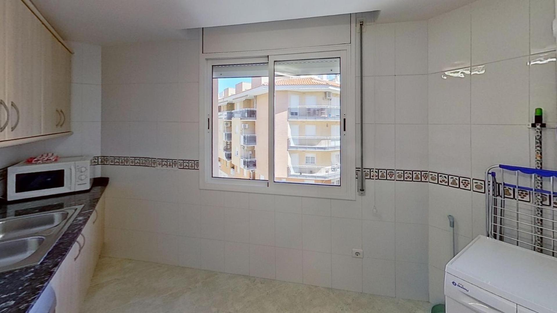 Apartamento Vistas Al Mar, Segunda Linea 3 Habitaciones Sant Carlos de la Ràpita Eksteriør bilde
