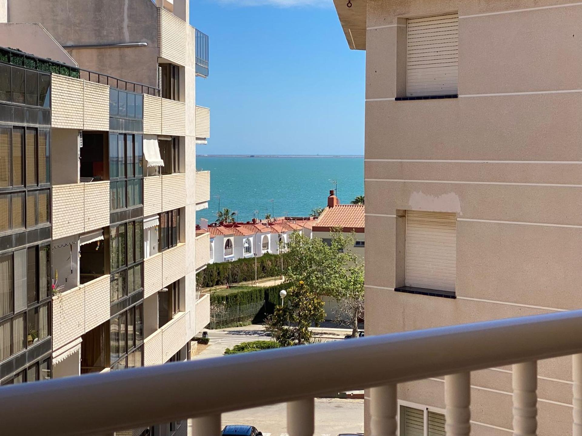 Apartamento Vistas Al Mar, Segunda Linea 3 Habitaciones Sant Carlos de la Ràpita Eksteriør bilde