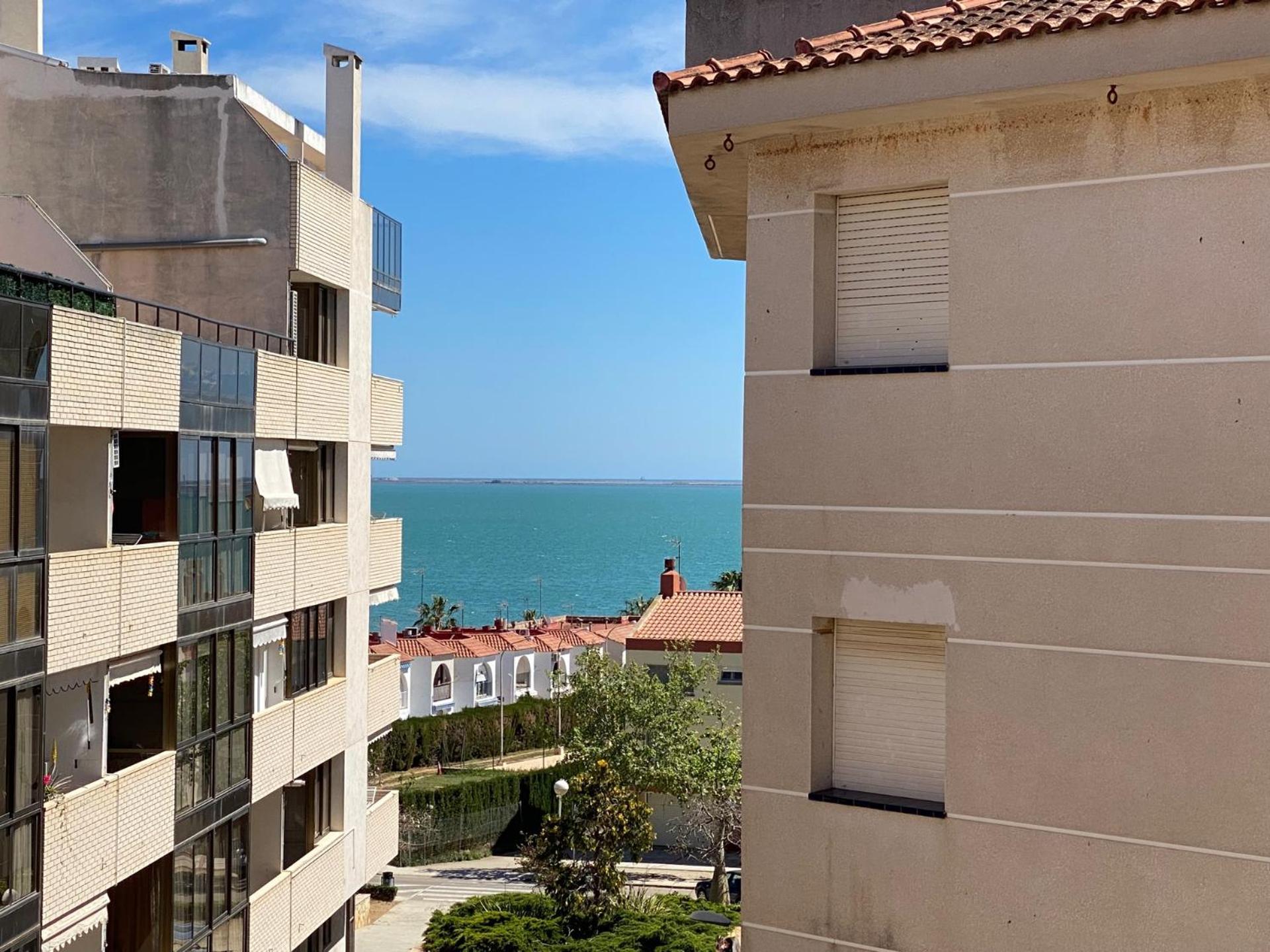 Apartamento Vistas Al Mar, Segunda Linea 3 Habitaciones Sant Carlos de la Ràpita Eksteriør bilde